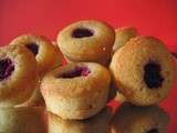 Financiers aux framboises (recette de Laurent Jeannin)