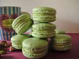 Macarons à la pistache (recette de Pierre Hermé)