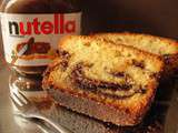 Nutella Swirl Pound Cake ... ou le cake au tourbilllon de Nutella