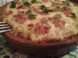 Gratin de pomme de terre      كرتان البطاطس و الكفتة