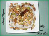 Riz aux fruits secs ou riz royal