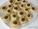 Tartelettes pistaches, framboise