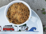 Crumble aux pommes, incontournable