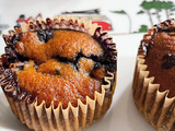 Muffins myrtilles vegan