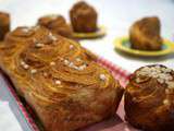 Brioche feuilletée au sucre grain, recette de Mr Conticini