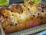 Brioche filante, extra moelleuse et fondante aux pépites de chocolat