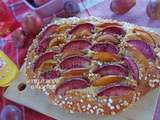 Fougasse Catalane aux fruits de fin d'été