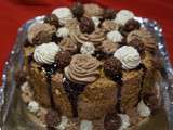 Layer cake Ferrrero Rochers