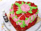 Layercake Fraises et Vanille