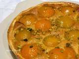 Tarte abricots amandes et pistaches