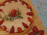 Tarte aux Fraises, Balsamique et Panna Cota Vanille