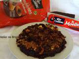 Tarte crumble pomme chocolat