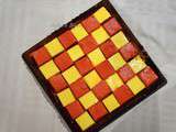 Tarte Damier fraises citron