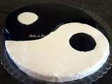 Ying, Yang, entremet réglisse et vanille