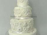 Wedding cake blanc