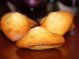 Madeleines à bosses à la mandarine