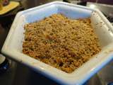 Crumble aux poires breton (et sans gluten)