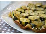 Tatin de courgettes