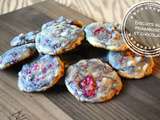 Biscuits aux framboises et chocolat