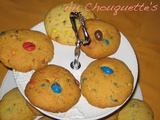 Cookies aux m&m's