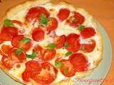 Tarte tomates mozzarelles