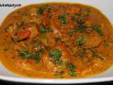 Curry de crevettes au lait de coco