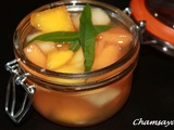 Soupe de fruits à la verveine