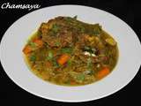 Tajine agneau, carottes et haricots coco