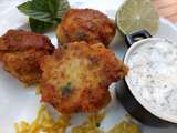 Boulettes de poisson sauce aux herbes et citron vert