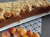 Crumbcake aux mirabelles