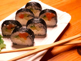 Makis saumon avocat et concombre