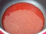 Coulis de fruits rouges