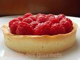 Tartelettes au chocolat blanc/framboises