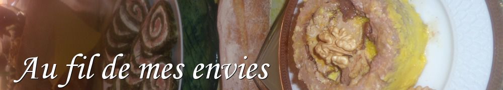 Recettes de Au fil de mes envies