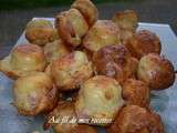 Petites fours fromages et lardons