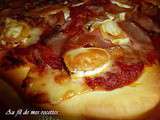 Pizza maison pour un retour le frigo vide