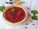 Tarte pana cotta coco et groseilles {battle food #53}