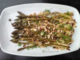 Asperges rôties façon Ottolenghi