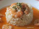 Crevettes aux poivrons