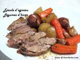 Épaule d’agneau aux légumes d’hiver