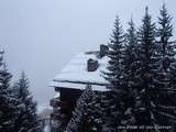 Neige en montagne, douceur et silence