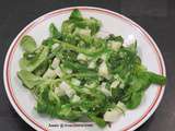 Poisson blanc mariné en salade