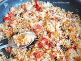 Riz frit au chorizo