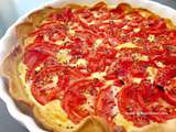 Tarte à la tomate et moutarde