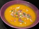 Velouté de potimarron et carottes