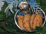 Biscuits craquants aux fruits confits et miel