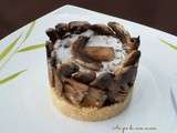 Charlotte aux champignons comme un cheese-cake