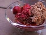 Crumble aux fraises, facile, facile