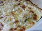 Gratin de courgettes parfumé aux herbes fraîches