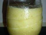 Smoothie pomme rhubarbe banane